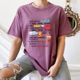 Teacher I Will Read Book On Boat Kids Women Bookworm Women's Comfort Colors T-Shirt Moss Teacher I Will Read Book On Boat Kids Women Bookworm Women's Comfort Colors T-Shirt Moss