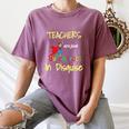 Teachers Are Superheroes First Day School T-Shirt Women's Comfort Colors T-Shirt Moss Teachers Are Superheroes First Day School T-Shirt Women's Comfort Colors T-Shirt Moss
