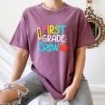 Team 1st Grade Crew Back To School 1st Grade Teacher Kids Women's Comfort Colors T-Shirt Moss Team 1st Grade Crew Back To School 1st Grade Teacher Kids Women's Comfort Colors T-Shirt Moss