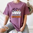 Team Preschool Boo Crew Halloween Teacher Student Costume Women's Comfort Colors T-Shirt Moss Team Preschool Boo Crew Halloween Teacher Student Costume Women's Comfort Colors T-Shirt Moss