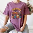 Thankful For My Preschool Turkeys Thanksgiving Teacher Fall Women's Comfort Colors T-Shirt Moss