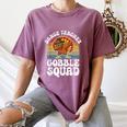 Thanksgiving Dance Teacher Gobble Squad Turkey Women's Comfort Colors T-Shirt Moss Thanksgiving Dance Teacher Gobble Squad Turkey Women's Comfort Colors T-Shirt Moss