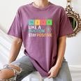 Think Like A Proton Stay Positive Science Teacher Women's Comfort Colors T-Shirt Moss Think Like A Proton Stay Positive Science Teacher Women's Comfort Colors T-Shirt Moss