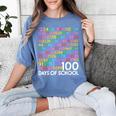 100th Day Of School Teacher Kids 100 Days Math Numbers Women's Comfort Colors T-Shirt Blue Jean 100th Day Of School Teacher Kids 100 Days Math Numbers Women's Comfort Colors T-Shirt Blue Jean