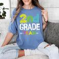 2nd Grade Team T-Shirt 2nd Grade Squad Teacher Women's Comfort Colors T-Shirt Blue Jean 2nd Grade Team T-Shirt 2nd Grade Squad Teacher Women's Comfort Colors T-Shirt Blue Jean