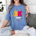 3K Team & Teacher Squad Threes Crew PreK Elementary Team Women's Comfort Colors T-Shirt Blue Jean 3K Team & Teacher Squad Threes Crew PreK Elementary Team Women's Comfort Colors T-Shirt Blue Jean