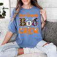 3rd Grade Boo Crew Halloween Teachers Students Costume Women's Comfort Colors T-Shirt Blue Jean