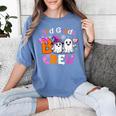 3rd Grade Boo Crew Third Grade Halloween Costume Teacher Kid Women's Comfort Colors T-Shirt Blue Jean