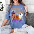 4th Grade Boo Crew Teacher Student Halloween Costume Women's Comfort Colors T-Shirt Blue Jean