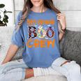 5th Grade Boo Crew Teacher Fifth Grade Halloween Women's Comfort Colors T-Shirt Blue Jean