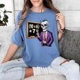 67 Math Teacher Meme Brainrot Six Seven Halloween Equation Women's Comfort Colors T-Shirt Blue Jean