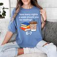 67 Meme English Teacher Reading Book Lover Humor Women's Comfort Colors T-Shirt Blue Jean 67 Meme English Teacher Reading Book Lover Humor Women's Comfort Colors T-Shirt Blue Jean