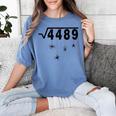 67 Meme Math Teacher 6 7 Halloween Spiders Square Root 4489 Women's Comfort Colors T-Shirt Blue Jean