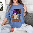 67 Teacher Halloween Ghost Six Seven Meme Math Equation Bruh Women's Comfort Colors T-Shirt Blue Jean 67 Teacher Halloween Ghost Six Seven Meme Math Equation Bruh Women's Comfort Colors T-Shirt Blue Jean