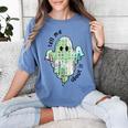AAC Ghost Tell Me About It Speech Pathology AAC Sped Teacher Women's Comfort Colors T-Shirt Blue Jean AAC Ghost Tell Me About It Speech Pathology AAC Sped Teacher Women's Comfort Colors T-Shirt Blue Jean