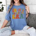 In My Advocating Era Advocate Autism Awareness Sped Teacher Men Women Kids Women's Comfort Colors T-Shirt Blue Jean