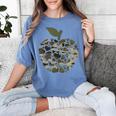 Apple Hearts Teacher Camouflage Clothing School Camo Apple For Men Women Girls Kids Women's Comfort Colors T-Shirt Blue Jean Apple Hearts Teacher Camouflage Clothing School Camo Apple For Men Women Girls Kids Women's Comfort Colors T-Shirt Blue Jean