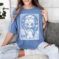 Artist Tarot Card Skeleton Painter Art Teacher Witchy Women's Comfort Colors T-Shirt Blue Jean Artist Tarot Card Skeleton Painter Art Teacher Witchy Women's Comfort Colors T-Shirt Blue Jean