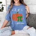 I Ate Some Pumpkin Pi Pie Math Teacher Halloween For Men Women Kids Women's Comfort Colors T-Shirt Blue Jean I Ate Some Pumpkin Pi Pie Math Teacher Halloween For Men Women Kids Women's Comfort Colors T-Shirt Blue Jean