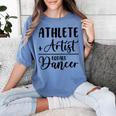 Athlete Plus Artist Equals Dancer Ballerina Teacher Student For Men Women Kids Women's Comfort Colors T-Shirt Blue Jean