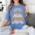 Auto Mechanic Teacher Car Repair Auto Mechanic Women's Comfort Colors T-Shirt Blue Jean