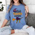 This Is My Awesome Teacher Costume Halloween Witch Women's Comfort Colors T-Shirt Blue Jean This Is My Awesome Teacher Costume Halloween Witch Women's Comfort Colors T-Shirt Blue Jean