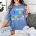 Battery Life Of A Teacher School Teacher Appreciation Women's Comfort Colors T-Shirt Blue Jean Battery Life Of A Teacher School Teacher Appreciation Women's Comfort Colors T-Shirt Blue Jean