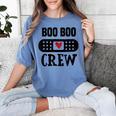 Boo Boo Crew First Aid School Nurse Day Care Teacher Women's Comfort Colors T-Shirt Blue Jean Boo Boo Crew First Aid School Nurse Day Care Teacher Women's Comfort Colors T-Shirt Blue Jean