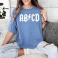 Boys Girls Teachers ABCD Rock Graphic Back To School Women's Comfort Colors T-Shirt Blue Jean Boys Girls Teachers ABCD Rock Graphic Back To School Women's Comfort Colors T-Shirt Blue Jean