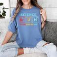 Bruh Science Like Magic But Real Teachers Students Scientist Women's Comfort Colors T-Shirt Blue Jean Bruh Science Like Magic But Real Teachers Students Scientist Women's Comfort Colors T-Shirt Blue Jean