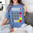 Calculator Math Teacher Halloween Costumes Women Men Adults Women's Comfort Colors T-Shirt Blue Jean Calculator Math Teacher Halloween Costumes Women Men Adults Women's Comfort Colors T-Shirt Blue Jean