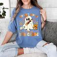 You Can't Scare Me I Teach Fifth Grade Teacher Halloween Women's Comfort Colors T-Shirt Blue Jean You Can't Scare Me I Teach Fifth Grade Teacher Halloween Women's Comfort Colors T-Shirt Blue Jean
