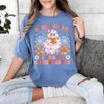 You Cant Scare Me I Teach Kindergarten Teacher Halloween Women's Comfort Colors T-Shirt Blue Jean You Cant Scare Me I Teach Kindergarten Teacher Halloween Women's Comfort Colors T-Shirt Blue Jean