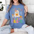 You Can't Scare Me I Teach Pre-k Teacher Halloween Ghost Men Women Kids Women's Comfort Colors T-Shirt Blue Jean