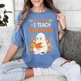 You Cant Scare Me I Teach Preschool Halloween Teacher Women's Comfort Colors T-Shirt Blue Jean You Cant Scare Me I Teach Preschool Halloween Teacher Women's Comfort Colors T-Shirt Blue Jean
