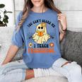 You Can't Scare Me I Teach Preschool Teacher Halloween Ghost Men Women Women's Comfort Colors T-Shirt Blue Jean You Can't Scare Me I Teach Preschool Teacher Halloween Ghost Men Women Women's Comfort Colors T-Shirt Blue Jean