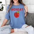 Caterpillar Friday Fruit Kindergarten Teacher Men Women Kids Women's Comfort Colors T-Shirt Blue Jean Caterpillar Friday Fruit Kindergarten Teacher Men Women Kids Women's Comfort Colors T-Shirt Blue Jean