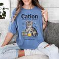 Cation Shirt Cat Science Chemistry Teacher Chemist Pun Women's Comfort Colors T-Shirt Blue Jean Cation Shirt Cat Science Chemistry Teacher Chemist Pun Women's Comfort Colors T-Shirt Blue Jean