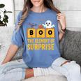 Chemistry Boo The Element Of Surprise Science Teacher Women's Comfort Colors T-Shirt Blue Jean Chemistry Boo The Element Of Surprise Science Teacher Women's Comfort Colors T-Shirt Blue Jean