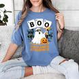 Chemistry Boo Ghost Element Of Surprise Science Teacher Tee Women's Comfort Colors T-Shirt Blue Jean Chemistry Boo Ghost Element Of Surprise Science Teacher Tee Women's Comfort Colors T-Shirt Blue Jean