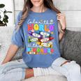 Color The World With Kindness Crayon Positivity Teacher Women's Comfort Colors T-Shirt Blue Jean