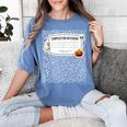 Composition Notebook Costume Adult Halloween For Teachers Women's Comfort Colors T-Shirt Blue Jean Composition Notebook Costume Adult Halloween For Teachers Women's Comfort Colors T-Shirt Blue Jean