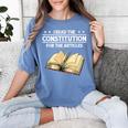 Cool History Teacher Read The Constitution For The Articles Women's Comfort Colors T-Shirt Blue Jean