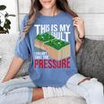 Couldn't Take The Pressure Geology Earth Science Teacher Women's Comfort Colors T-Shirt Blue Jean Couldn't Take The Pressure Geology Earth Science Teacher Women's Comfort Colors T-Shirt Blue Jean