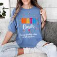 Cute Math Coach Teacher Mathematical Nerd School Women's Comfort Colors T-Shirt Blue Jean Cute Math Coach Teacher Mathematical Nerd School Women's Comfort Colors T-Shirt Blue Jean