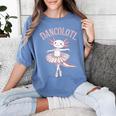 Dancolotl Ballerina Axolotl Ballet Dance Teacher Women's Comfort Colors T-Shirt Blue Jean Dancolotl Ballerina Axolotl Ballet Dance Teacher Women's Comfort Colors T-Shirt Blue Jean