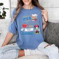 Disney Minnie Mouse Beautiful Day For Learning Teacher's Day Women's Comfort Colors T-Shirt Blue Jean Disney Minnie Mouse Beautiful Day For Learning Teacher's Day Women's Comfort Colors T-Shirt Blue Jean