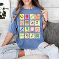 Dual Language Crew Bilingual Spanish Teacher Back To School For Men Women Women's Comfort Colors T-Shirt Blue Jean
