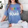Dyslexia Awareness Month Dyslexia Teacher Therapist Women's Comfort Colors T-Shirt Blue Jean