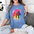 Earth Without Art Is Just Eh Painting Artist Pun Art Teacher Women's Comfort Colors T-Shirt Blue Jean Earth Without Art Is Just Eh Painting Artist Pun Art Teacher Women's Comfort Colors T-Shirt Blue Jean